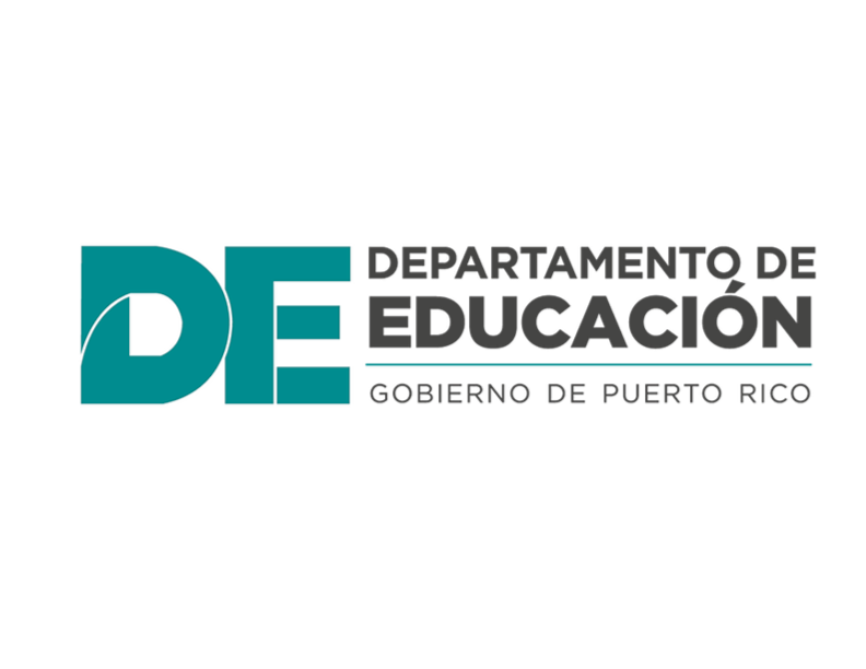 Logo Departamento de Educación (DE)